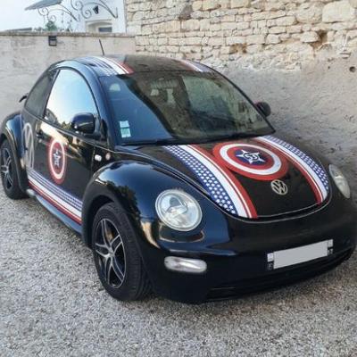 Kit deco herbie cox (coccinelle) ou new beetle herbie (choupette 53) AMERICA 2