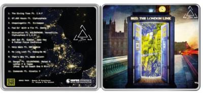 BIZI BEATS - BIZI : The London Link - CD metal square version