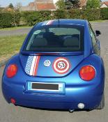 Kit deco herbie cox (coccinelle) ou new beetle herbie (choupette 53) AMERICA 