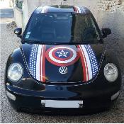 Kit deco herbie cox (coccinelle) ou new beetle herbie (choupette 53) AMERICA 2