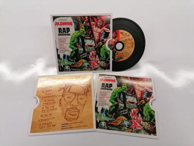  JULEUNIQUE  " RAP NIGHTMARES " - " JULES OF AUTUM "  Carton Sleeve CD ALBUM