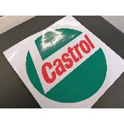 CASTROL OIL STICKER Ø 3 à 120 cm Racing Le mans herbie 53 cox GULF SHELL