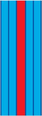 58x160cm MARTINI STRIPS  - FOR ALL CARS BONNET PARE CHOC  SPOILER CAPOT TOIT LARGE STRIPS STICKER CAPOT... Autocollant Racing Le Mans UNIVERSEL - MART-CLASSIC-58x160
