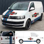 Kit deco Martini pour Transporter Volkswagen serie T -  stickers sticker autocollant RACING