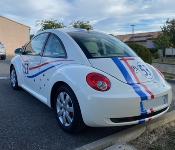 KIT HERBIE 53 NEW BEETLE COCCINELLE STICKER DECO CHOUPETTE COMPATIBLE VW COX - WINGS