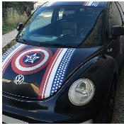 Kit deco herbie cox (coccinelle) ou new beetle herbie (choupette 53) AMERICA 2