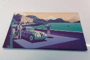 TABLEAU - TOILE IMPRIMEE - BMW - DECORATION DECO MURAL 