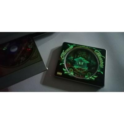 Heaven Razah (Hell Razah) x Bo Faat - Heavens Warriors - CD METAL CASE - GLOW IN THE DARK 