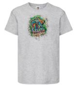 TEE SHIRT DJANTA ASH LOGO SCRATCH