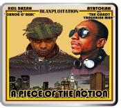 Heaven Razah X Ayatollah : " Blaxploitation : A Piece Of The Action " - SUNZ OF MAN - CD metal square