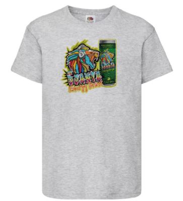 TEE SHIRT DJANTA ASH LOGO CAN COLOUR