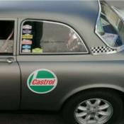 CASTROL OIL STICKER Ø 3 à 120 cm Racing Le mans herbie 53 cox GULF SHELL