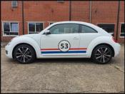 new beetle herbie 53 choupette stickers autocollant un amour de coccinelle -  Decal A Love Bug