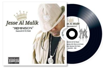 JESSE AL MALIK & Dj DIAZE " REMINISCIN ' "  THE SINGLE - CD CARTON SLEEVE