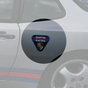 STICKER ECUSSON MARTINI PORSCHE RACING - Ø 3 à 120 cm Le mans PRESTIGE COLLECTION VOITURE 944