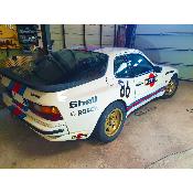 KIT DECO MARTINI PORSCHE 944 - Le Mans Stripe + numéro de course au choix UNIVERSEL : adaptable tout type véhicule