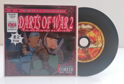 EMAD SAAD - BERETTA 9 ( Kinetic 9 ) " DARTS OF WAR 2  " CD VINYL WUTANG CLAN CARTON SLEEVE - Killarmy