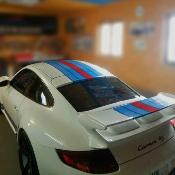 Universel KIT SET PORSCHE - BMW - Le Mans Martini Racing Stripe + Logo Sticker bandes