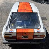 KIT DECO GULF  POUR VOLKSWAGEN GOLF 1 - Sticker Autocollant  adaptable tout véhicule Racing Le Mans RALLYE