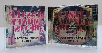 CASTLE MONEY BEATS " INSTRUMENTALS VOL. 1 " CD JEWEL CASE TRANSPARENT SPECIAL EDITION