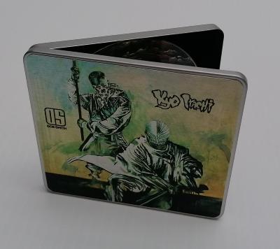 KYO ITACHI & DOE SMITH - METAL GEAR - ALBUM CD / SUPER METAL CASE " GRAY FOXX EDITION " ( Direct Print ) : BOITIER METALLIQUE ( Sérigraphié ) + COLLECTORS GOODIES