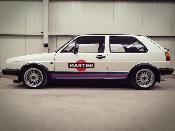 Kit deco Martini volkswagen golf 1 ou 2 - stickers sticker autocollant RACING