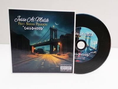 JESSE AL MALIK Feat. Shana Pearson " CHILDHOOD "  THE SINGLE - CD CARTON SLEEVE