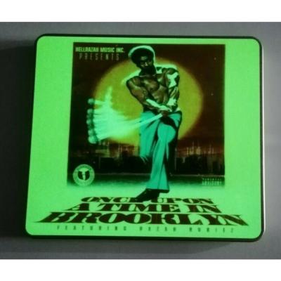 Hell Razah x Bizi Beats - ONCE UPON A TIME IN BROOKLYN - CD METAL CASE : GLOW IN THE DARK