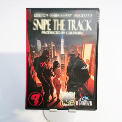 Emad Saad - Beretta 9 - HERES JOHNNY  " SNIPE THE TRACK " CD DVD BOX - Killarmy - WU TANG CLAN 
