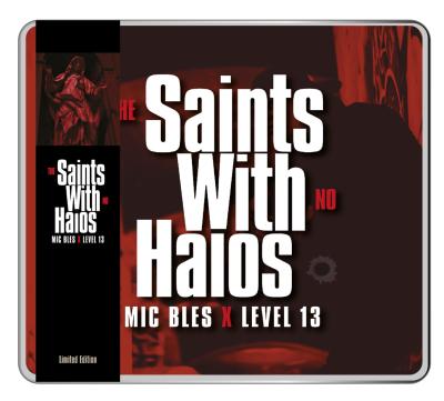MIC BLES " Saints With No Halos " METAL CASE - COLLECTOR CARD - OBI - CD ALBUM