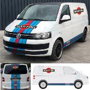 Kit deco Martini pour Transporter Volkswagen serie T -  stickers sticker autocollant RACING