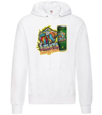 SWEAT SHIRT DJANTA WHITE LOGO CAN COLOUR