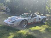 KIT DECO GULF SCRATCHED -  FORD GT 40 ... STICKERS - Le Mans Stripe UNIVERSEL : adaptable tout type véhicule