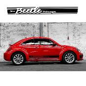 2 Bandes Bas de caisse Coccinelle pour New Beetle Stickers HERBIE BRUSH-02