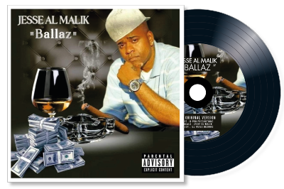 JESSE AL MALIK " BALLAZ "  THE SINGLE - CD CARTON SLEEVE