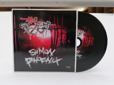 Blaq Poet " Simon Phoenix " CARTON SLEEVE CD - Screwball - Comet - RARE COLLECTOR