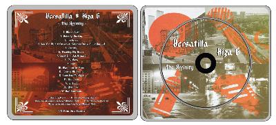 THE AFFINITY - VersaTilla X Kiza G -  ALBUM CD METAL WINDOW CASE COLLECTOR