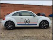 new beetle herbie 53 choupette stickers autocollant un amour de coccinelle -  Decal A Love Bug