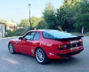 GULF PORSCHE 944 - Stickers - Roof & Boot Stripe with the gulf circular sticker for the bonnet