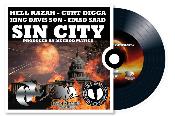 " SIN CITY "  HELL RAZAH - CURT DIGGA - KING DAVID SON - EMAD SAAD - METHOD MATICZ - CD SINGLE - CARTON SLEEVE