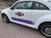 kit deco martini scratched compatible new beetle coccinelle golf- sticker autocollant racing le mans adaptable tout type véhicule porsche ... DST1