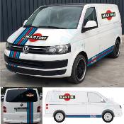 Kit deco Martini pour Transporter Volkswagen serie T -  stickers sticker autocollant RACING