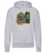 SWEAT SHIRT DJANTA GREY ASH LOGO CAN COLOUR