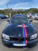 Universel KIT SET FOR BMW - Le Mans Martini Racing Stripe + Logo Sticker bandes M1