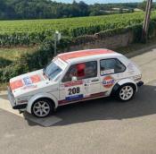 KIT DECO GULF  POUR VOLKSWAGEN GOLF 1 - Sticker Autocollant  adaptable tout véhicule Racing Le Mans RALLYE