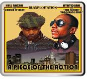 Heaven Razah X Ayatollah : " Blaxploitation : A Piece Of The Action " - SUNZ OF MAN - CD metal square