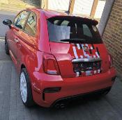 KIT DECO MARTINI PIXELS FIAT 500 - ABARTH Sticker Autocollant Racing Le Mans UNIVERSEL : adaptable tout type véhicule F5MART-PIXELS