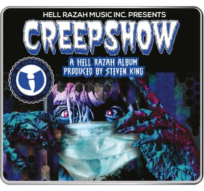 Heaven Razah X Steven King : " THE CREEPSHOW  " - SUNZ OF MAN - CD metal square