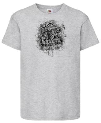 TEE SHIRT DJANTA ASH LOGO SCRATCH B&W