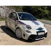 KIT DECO MARTINI  FIAT 500 SCRATCHED - Sticker Autocollant Racing Le Mans UNIVERSEL : adaptable tout type véhicule